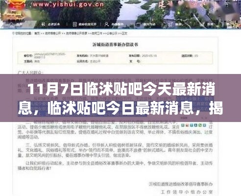 揭秘临沭贴吧最新热点事件，11月7日热点事件及其深远影响