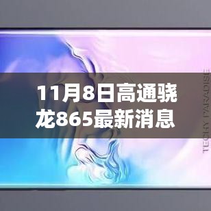 揭秘，高通骁龙865在时代中的独特地位——最新消息速递（11月8日版）