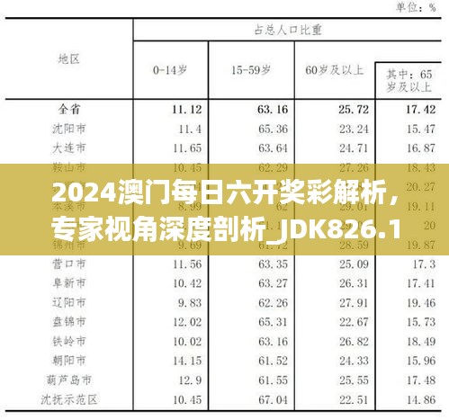 2024澳门每日六开奖彩解析，专家视角深度剖析_JDK826.18