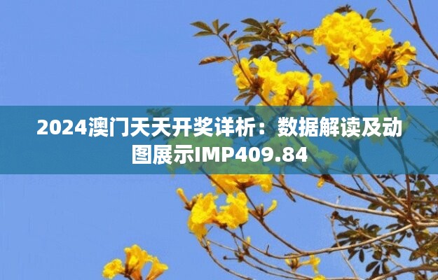 2024澳门天天开奖详析：数据解读及动图展示IMP409.84