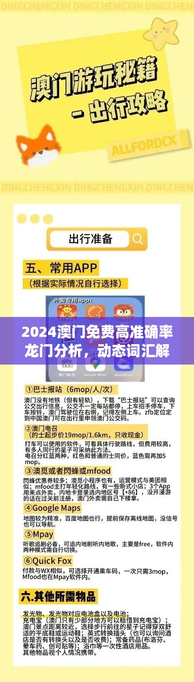 2024澳门免费高准确率龙门分析，动态词汇解读精选ELN97.83版