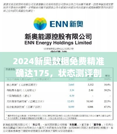 2024新奥数据免费精准确达175，状态测评剖析_敏捷版QWS309.58