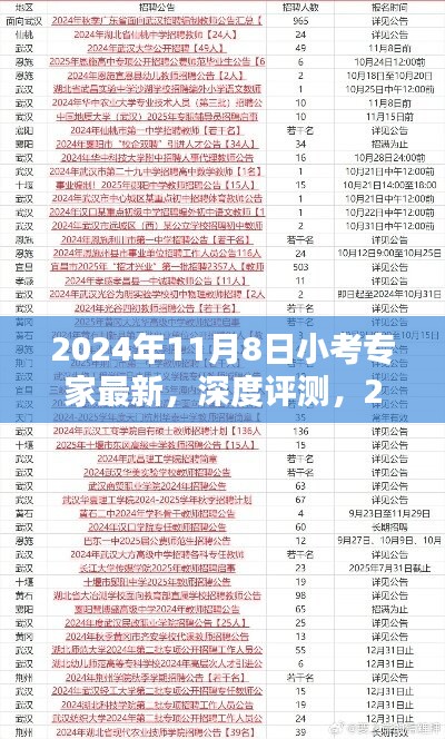 2024年11月8日小考专家最新产品深度评测与解析