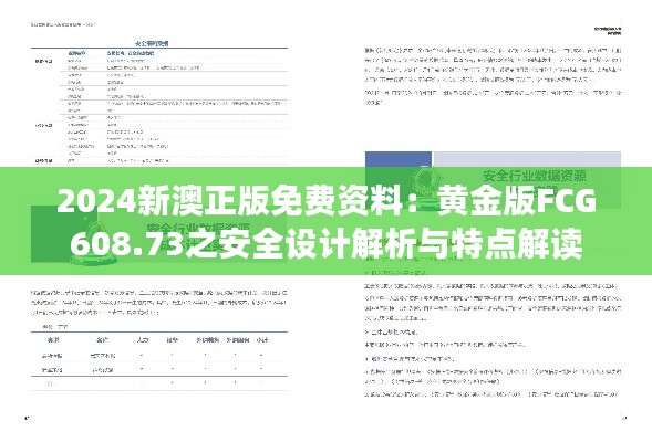 2024新澳正版免费资料：黄金版FCG608.73之安全设计解析与特点解读