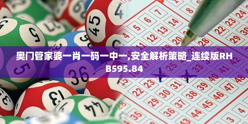 奥门管家婆一肖一码一中一,安全解析策略_连续版RHB595.84