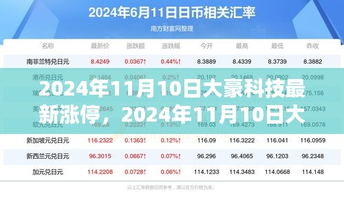 科技与投资的双重驱动，揭秘大豪科技涨停背后的秘密（2024年11月10日最新动态）