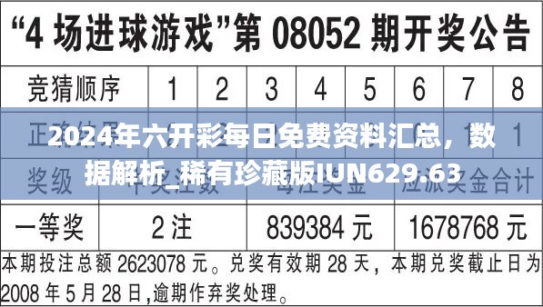 2024年六开彩每日免费资料汇总，数据解析_稀有珍藏版IUN629.63