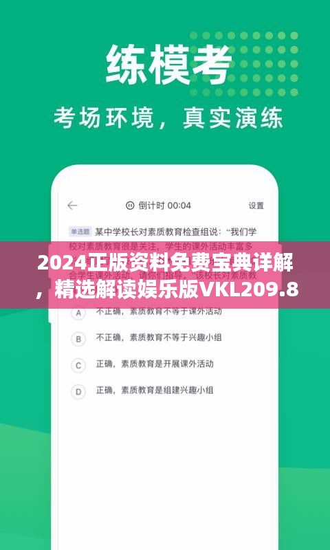 2024正版资料免费宝典详解，精选解读娱乐版VKL209.8攻略