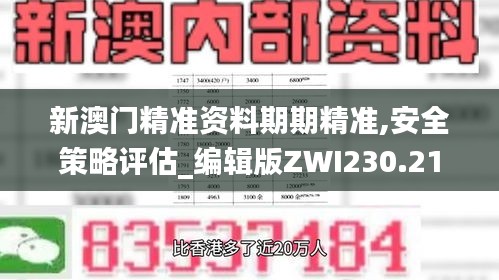 新澳门精准资料期期精准,安全策略评估_编辑版ZWI230.21