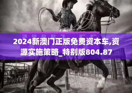 2024新澳门正版免费资本车,资源实施策略_特别版804.87