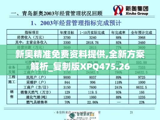 新奥精准免费资料提供,全新方案解析_复制版XPQ475.26