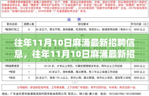 往年11月10日麻涌最新招聘信息全攻略，求职者的必备指南