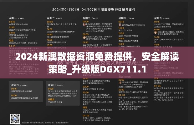 2024新澳数据资源免费提供，安全解读策略_升级版DGX711.1