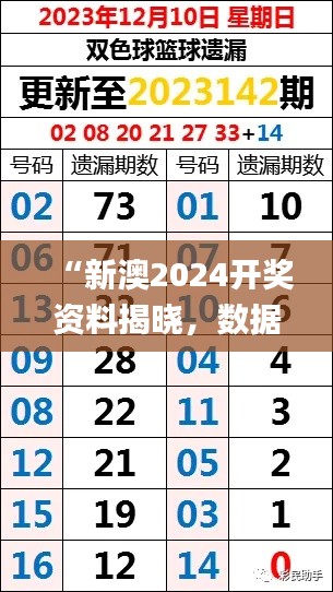 “新澳2024开奖资料揭晓，数据解读详尽_MQZ15.99版解析”