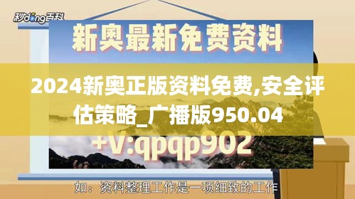 2024新奥正版资料免费,安全评估策略_广播版950.04