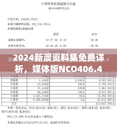 2024新澳资料集免费详析，媒体版NCO406.47评估解读