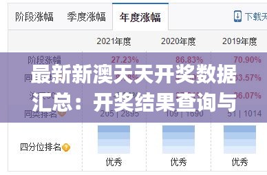 最新新澳天天开奖数据汇总：开奖结果查询与下载解析_公积板EQO474.88