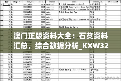 澳门正版资料大全：石贫资料汇总，综合数据分析_KXW327.88版