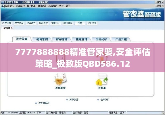 7777888888精准管家婆,安全评估策略_极致版QBD586.12