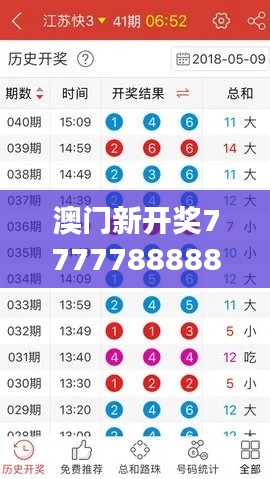 澳门新开奖7777788888结果解析，高配版ZDQ854.81深度解读