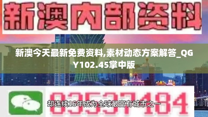 新澳今天最新免费资料,素材动态方案解答_QGY102.45掌中版