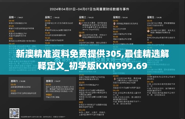 新澳精准资料免费提供305,最佳精选解释定义_初学版KXN999.69