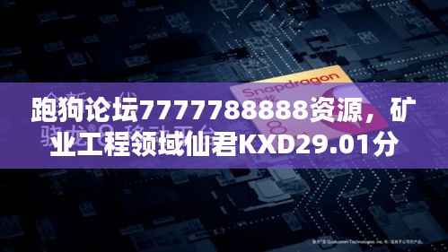 跑狗论坛7777788888资源，矿业工程领域仙君KXD29.01分享