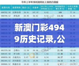 新澳门彩4949历史记录,公安技术_AMZ445.66太上境 