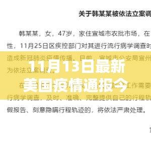 11月13日美国疫情最新通报，今日动态、影响分析