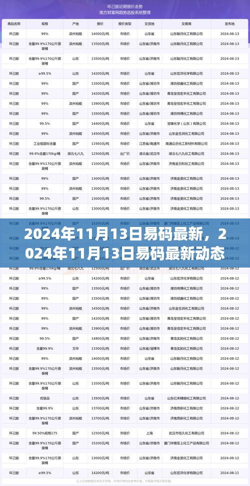 引领未来编码革新，易码最新动态及前沿技术解析（2024年11月）