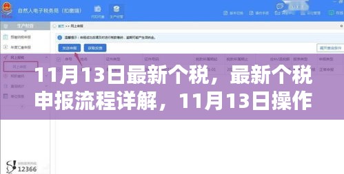 最新个税申报流程详解及操作指南（11月13日更新）