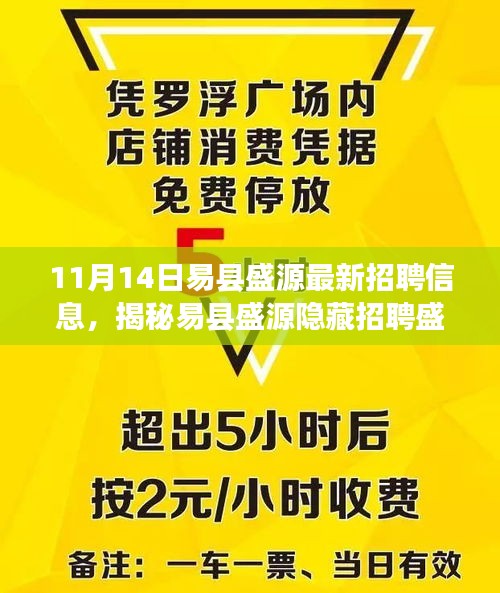 揭秘易县盛源最新招聘盛事，特色小店等你来探索