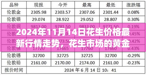 2024年11月14日花生市场黄金时刻，价格行情走势启示录