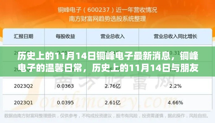 铜峰电子最新消息，历史上的11月14日与朋友相遇的奇妙时刻