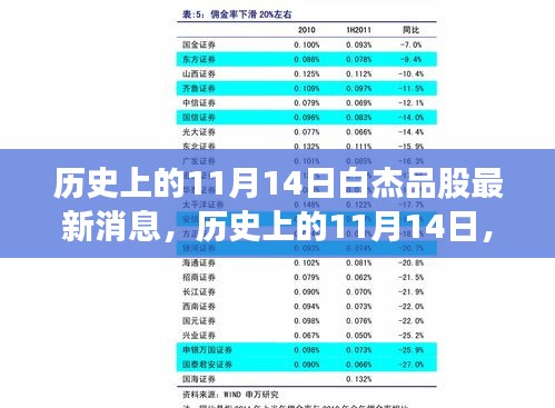 历史上的11月14日揭秘，白杰品股最新动态与股市风云变幻的洞悉报告