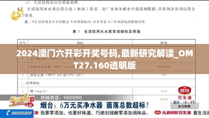 2024澳门六开彩开奖号码,最新研究解读_OMT27.160透明版