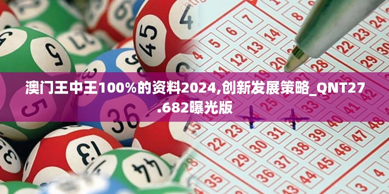 澳门王中王100%的资料2024,创新发展策略_QNT27.682曝光版