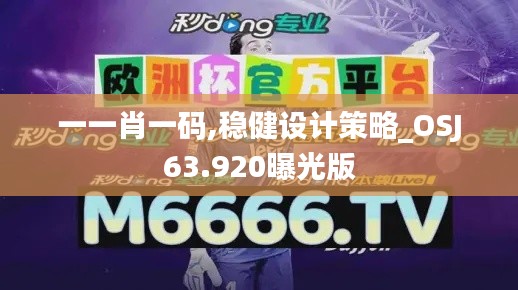 一一肖一码,稳健设计策略_OSJ63.920曝光版