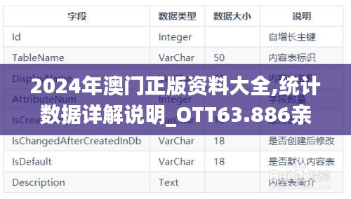 2024年澳门正版资料大全,统计数据详解说明_OTT63.886亲和版