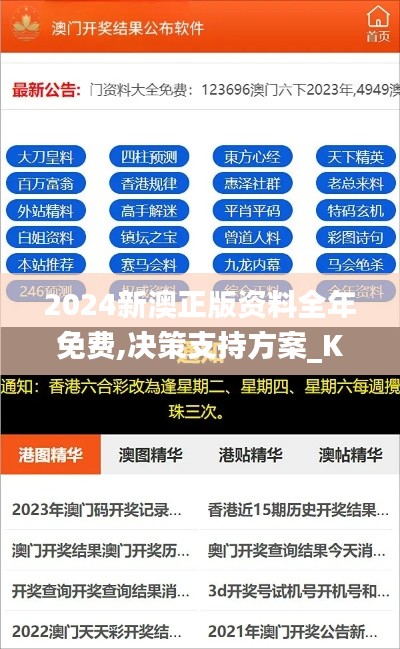 2024新澳正版资料全年免费,决策支持方案_KDH63.594瞬间版