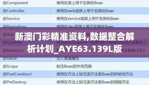 新澳门彩精准资料,数据整合解析计划_AYE63.139L版