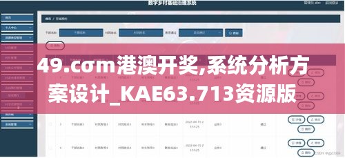 49.cσm港澳开奖,系统分析方案设计_KAE63.713资源版