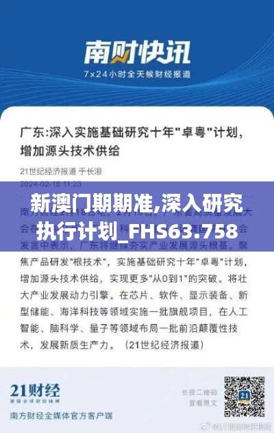 新澳门期期准,深入研究执行计划_FHS63.758习惯版