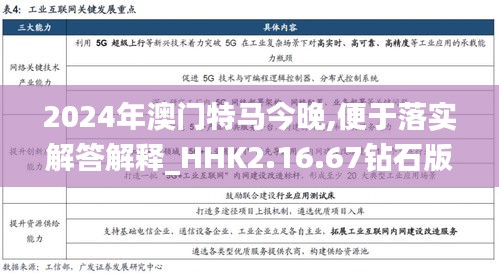 2024年澳门特马今晚,便于落实解答解释_HHK2.16.67钻石版