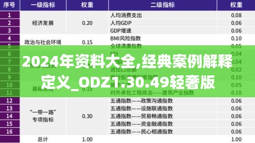 2024年资料大全,经典案例解释定义_ODZ1.30.49轻奢版