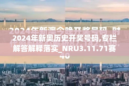 2024年新奥历史开奖号码,专栏解答解释落实_NRU3.11.71赛博版