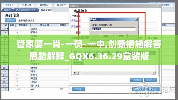 管家婆一肖-一码-一中,创新措施解答思路解释_GQX6.36.29盒装版