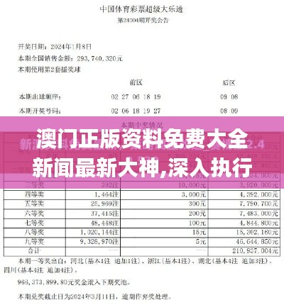 澳门正版资料免费大全新闻最新大神,深入执行数据方案_YDM6.50.27模块版