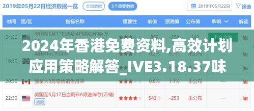 2024年香港免费资料,高效计划应用策略解答_IVE3.18.37味道版