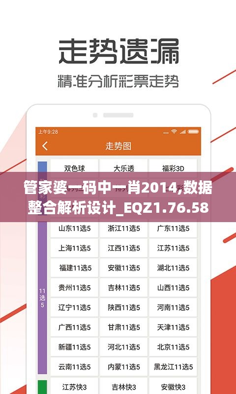 管家婆一码中一肖2014,数据整合解析设计_EQZ1.76.58环境版